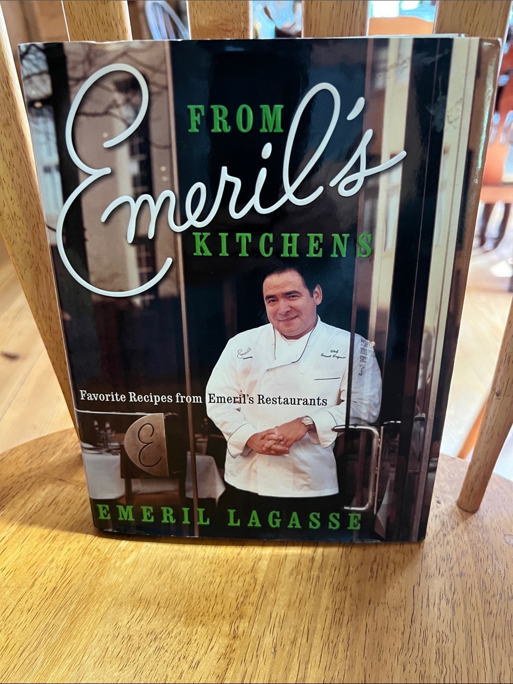 From Emeril's Kitchens Cookbook - Black/Green Cover HC First Edition
